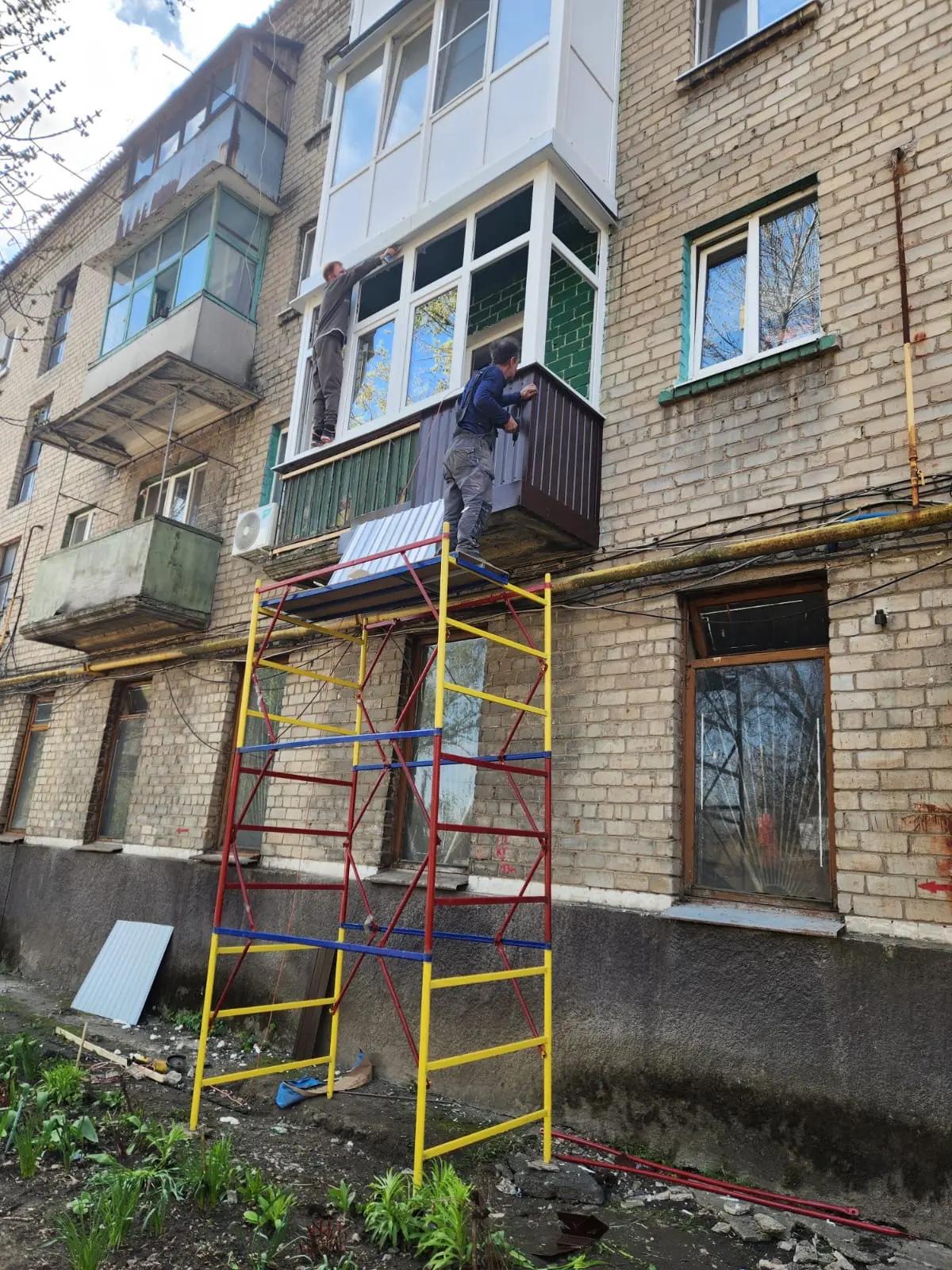 Монтаж наружной отделки и короба
